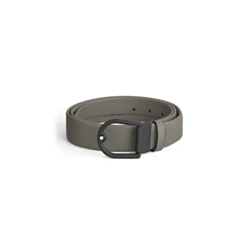 Montblanc Horseshoe Buckle Leather Belt 35mm MB199633
