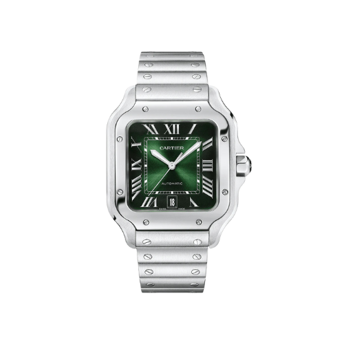 Santos de Cartier Large Green Dial Automatic WSSA0062