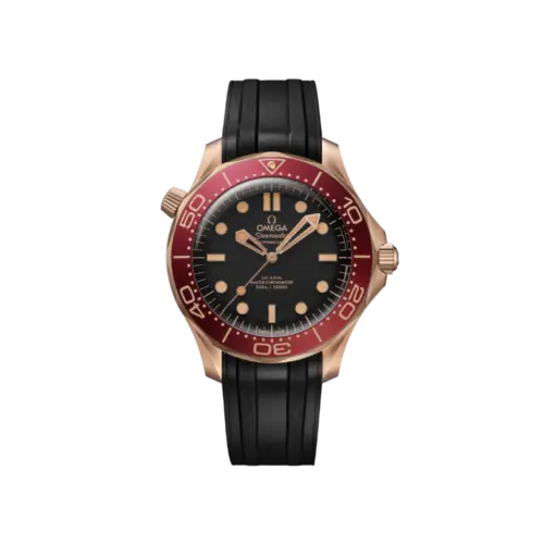 Seamaster Diver 300M 42 Bronze Gold On Rubber Strap Ref. 210.92.42.20.01.003